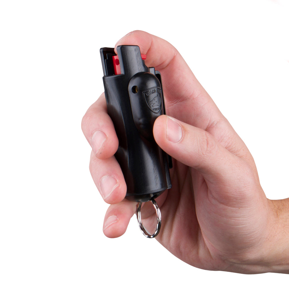 KP Laser Sight Pepper Spray with Belt Clip