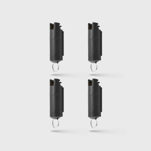 KP Hard Case Pepper Spray 4-Pack