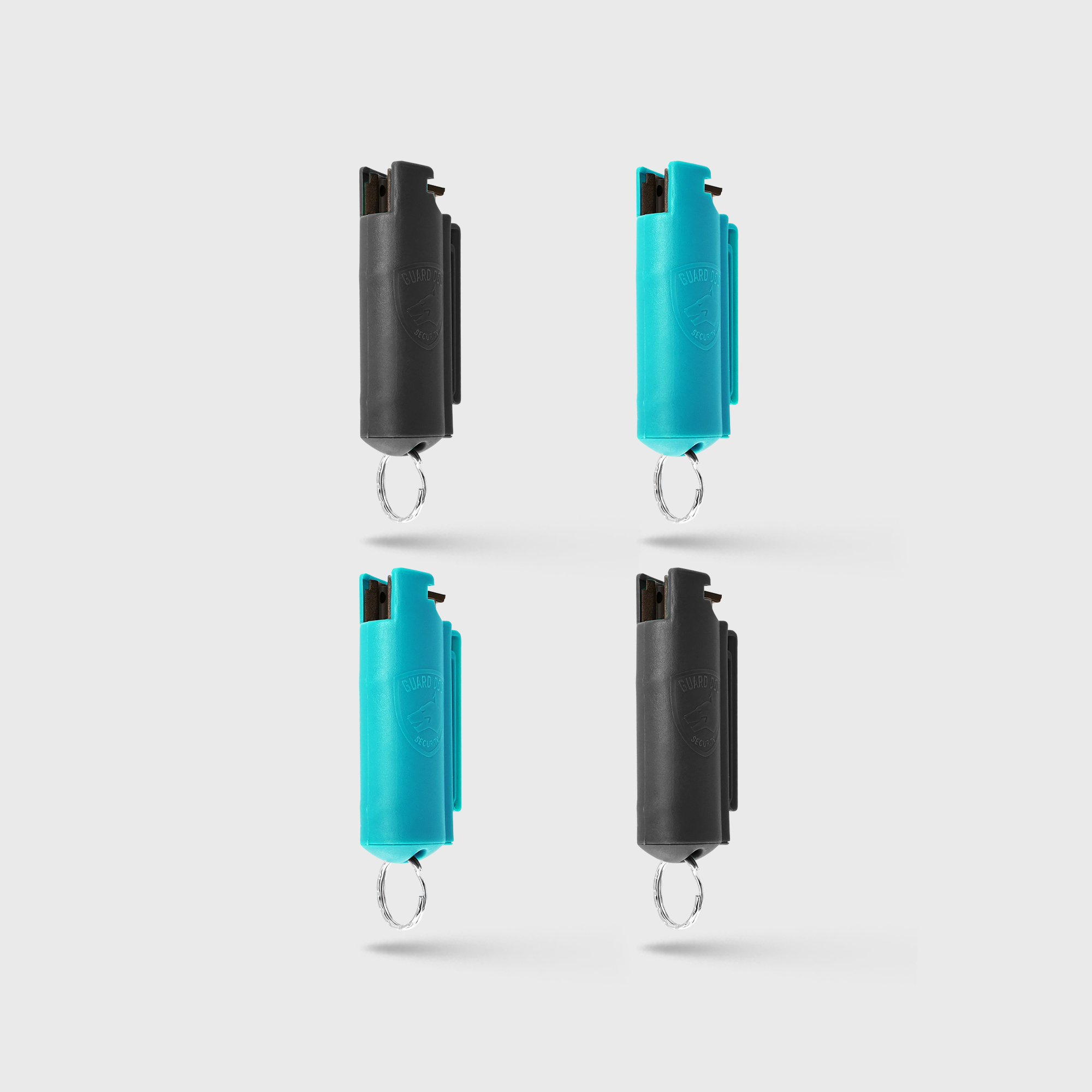 KP Hard Case Pepper Spray 4-Pack