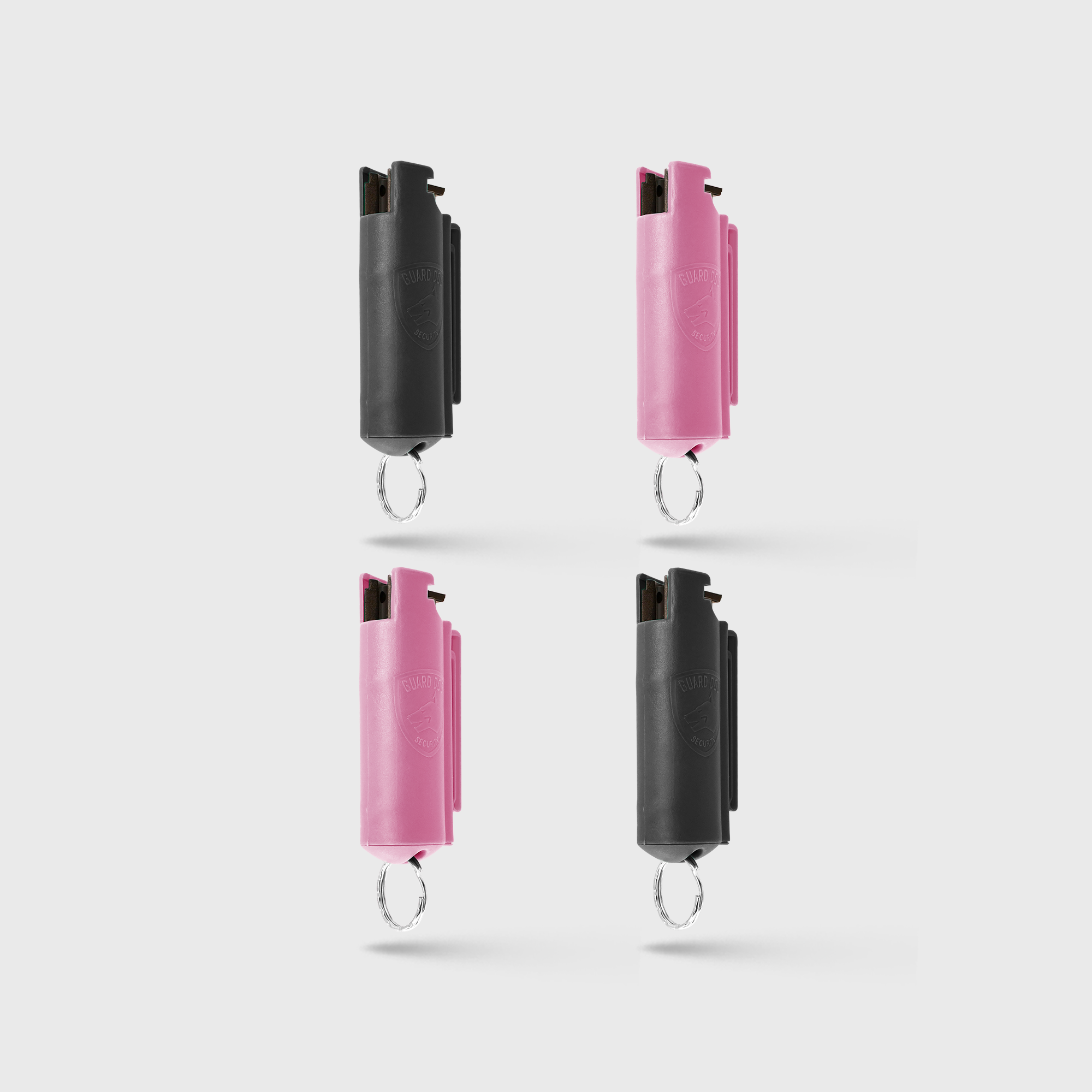 KP Hard Case Pepper Spray 4-Pack