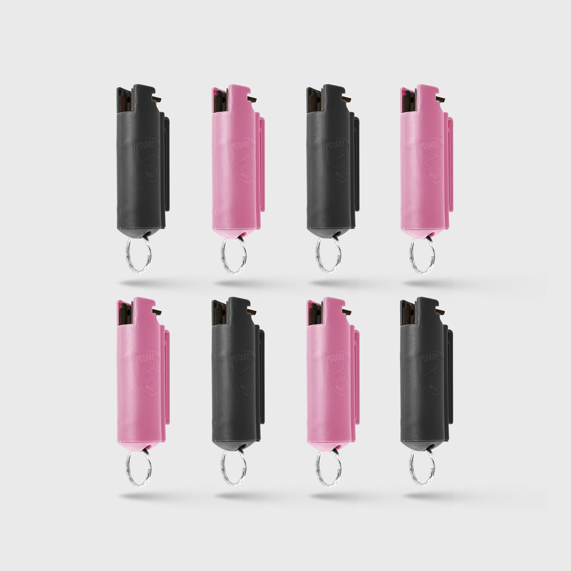 KP Hard Case Pepper Spray 8-Pack