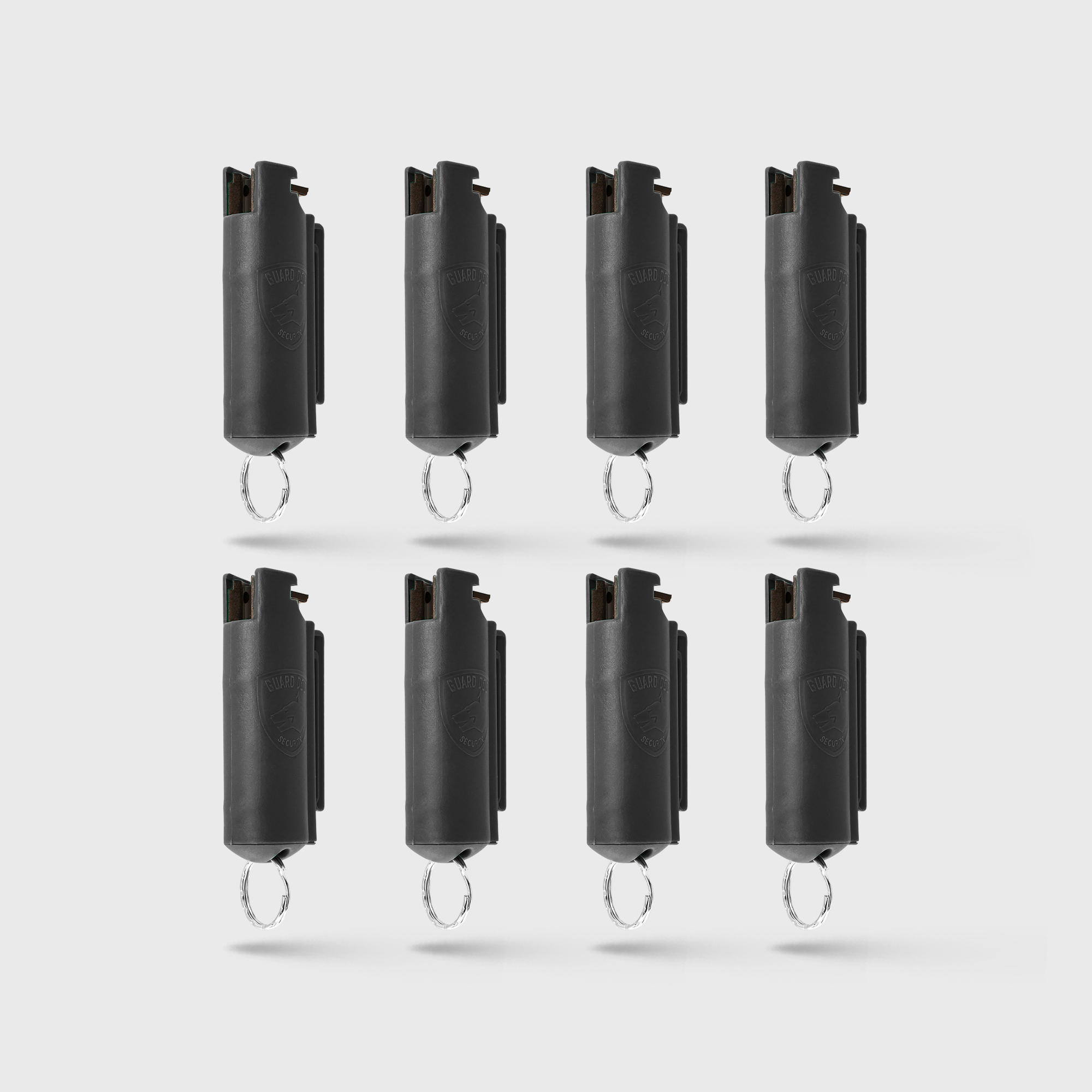 KP Hard Case Pepper Spray 8-Pack