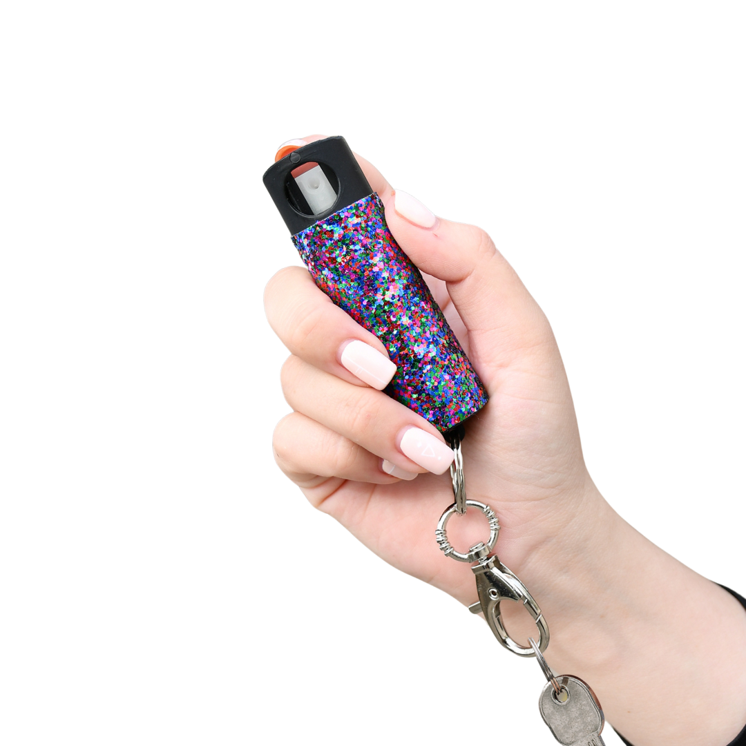 KP Rhinestone Keychain Pepper Spray