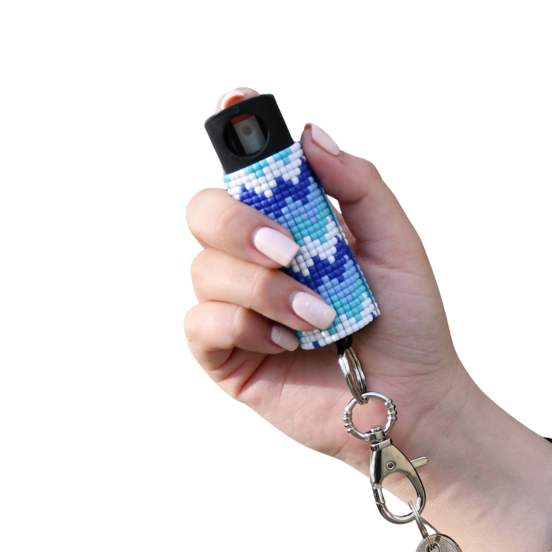 KP Rhinestone Keychain Pepper Spray