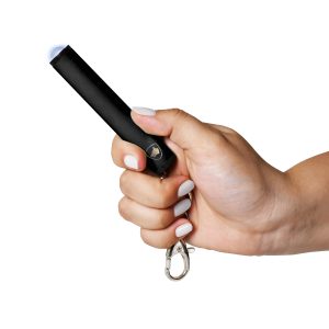 KP Compact Stun Gun with LED Flashlight & Keychain Clip - Enlight Mini