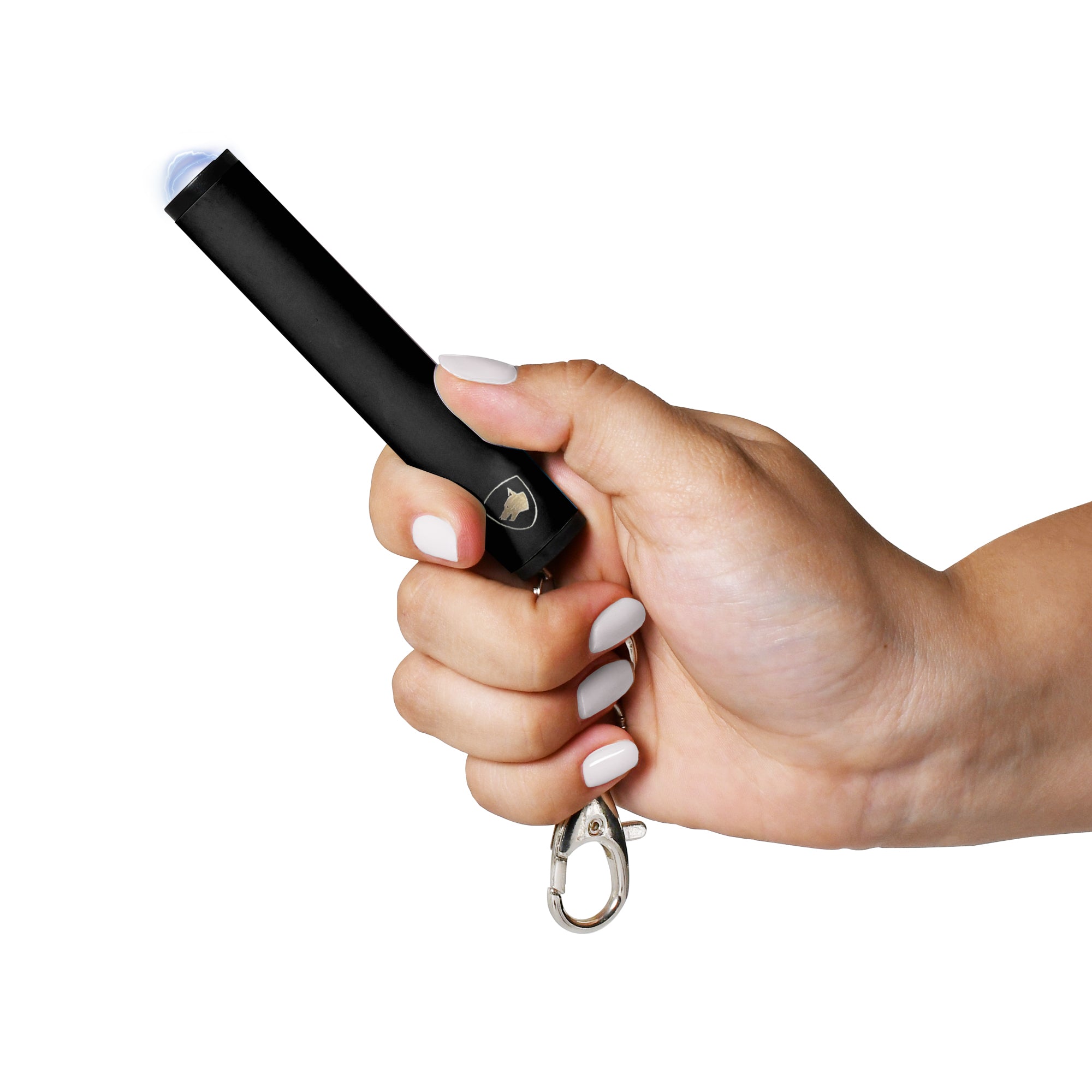 KP Compact Stun Gun with LED Flashlight & Keychain Clip - Enlight Mini