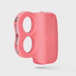 KP Stun Gun Knuckle with Flashlight - 110 Lumen w/ Rubberized Grip - IDO2