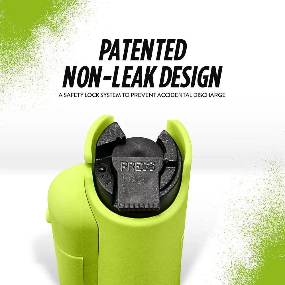 KP Laser Sight Pepper Spray with Snap-Off Cap