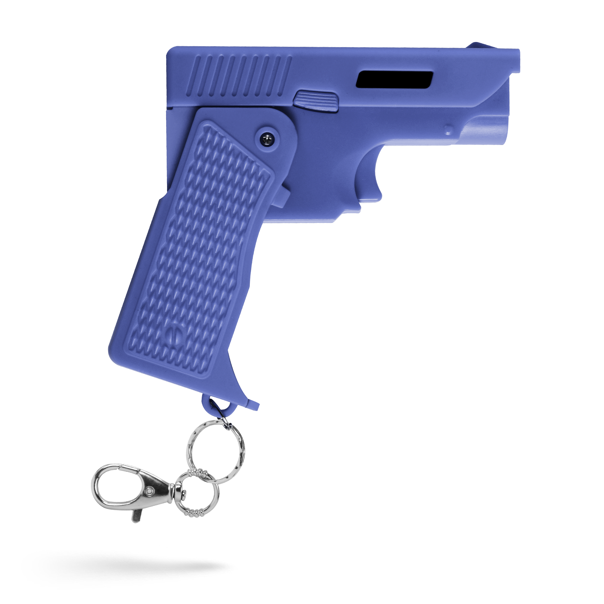 KP Pistol‑Style Folding Stun Gun with LED Flashlight - Shot In The Dark - Image 3