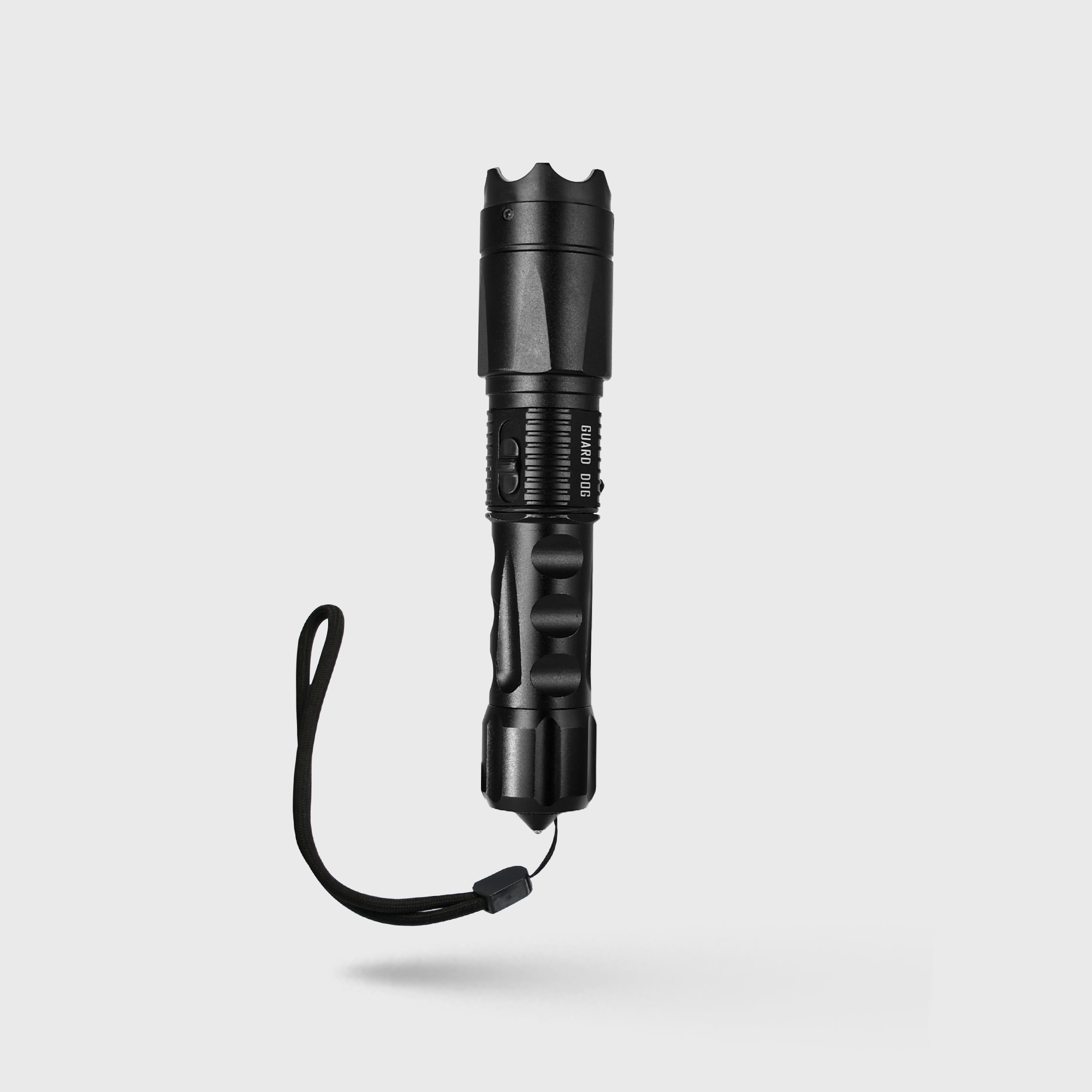 KP Stun Gun with Flashlight - 400 Lumen w/ Glass Breaker - Katana