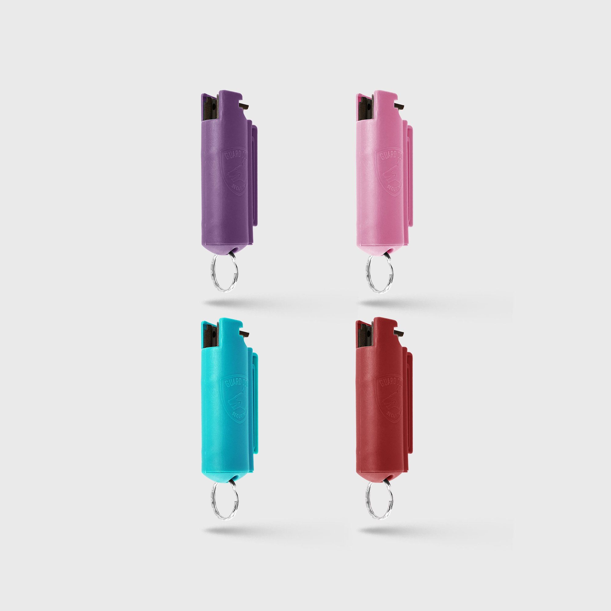 KP Hard Case Pepper Spray 4-Pack