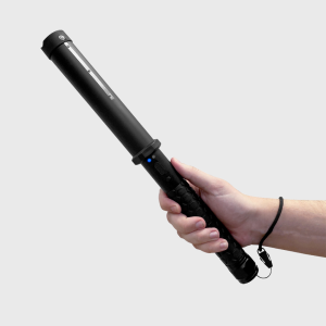 KP Stun Gun with Flashlight - 280 Lumen w/ Anti Grab Prongs - Sidekick