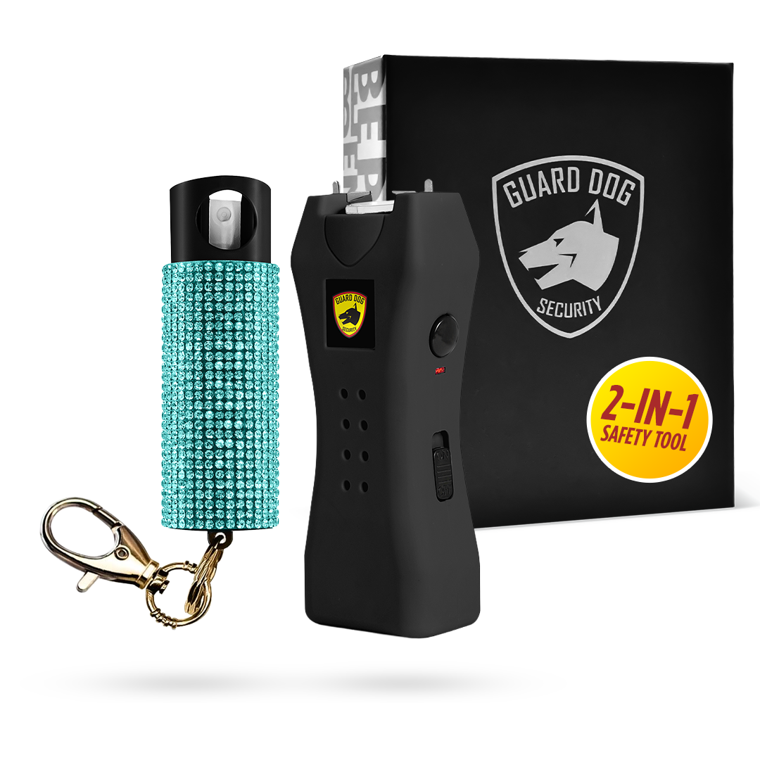 KP Rechargeable Pepper Spray and Stun Gun Combo