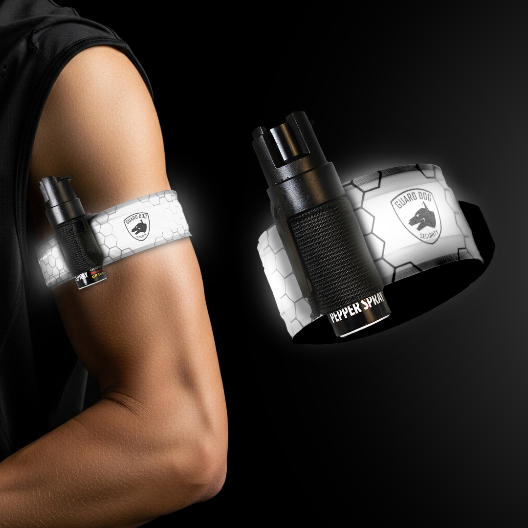 KP LED Armband with Pepper Spray