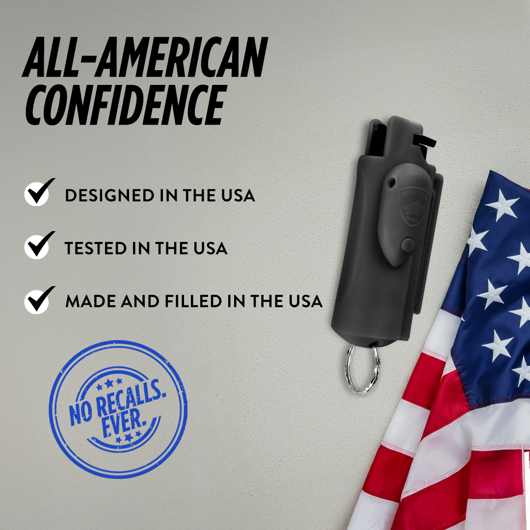 KP Laser Sight Pepper Spray with Belt Clip