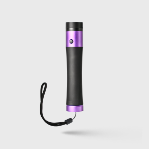 KP Stun Gun with Flashlight - 110 Lumen Rubberized Grip - Ivy