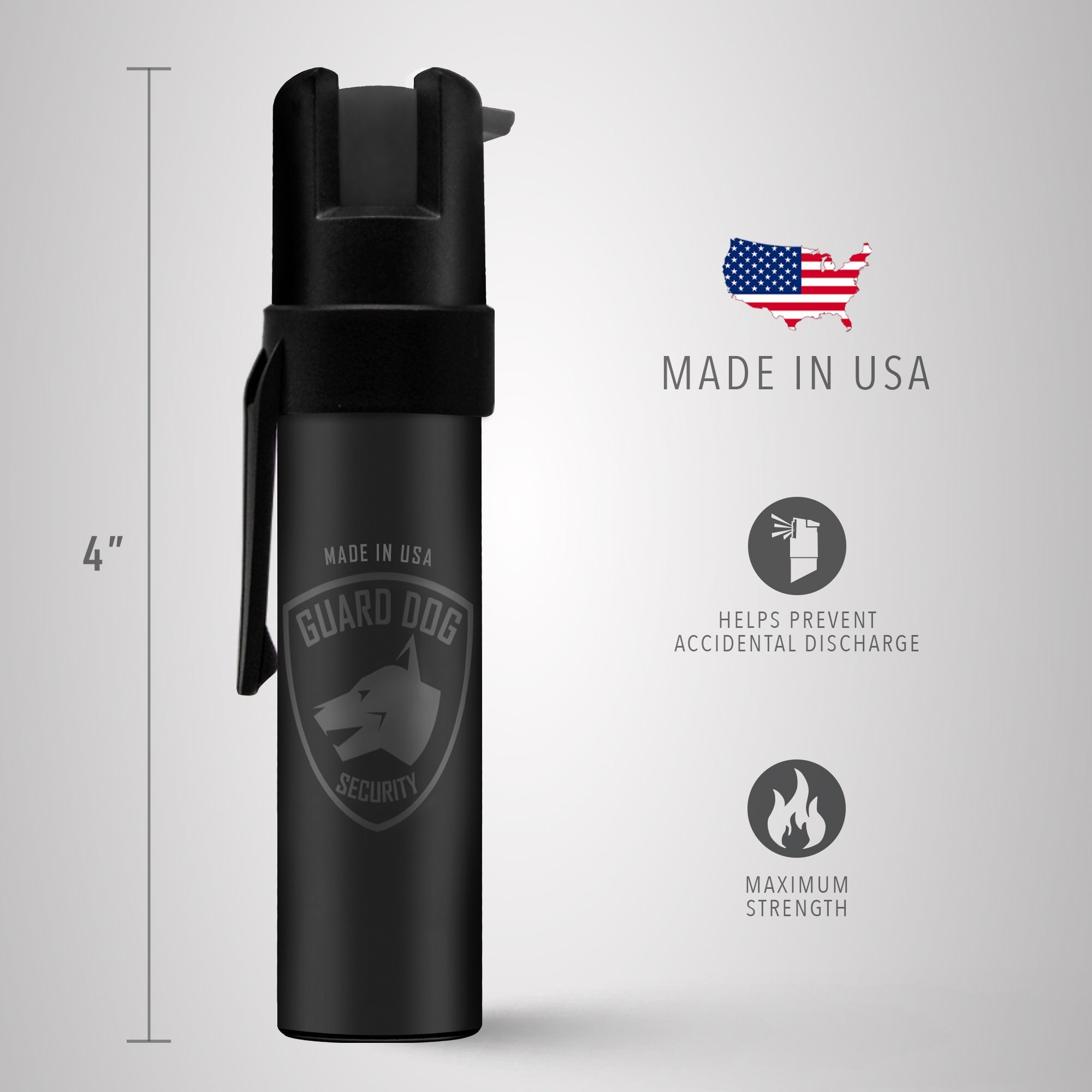 KP Belt Clip Pepper Spray
