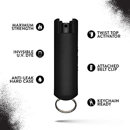 KP Hard Case Pepper Spray 4-Pack