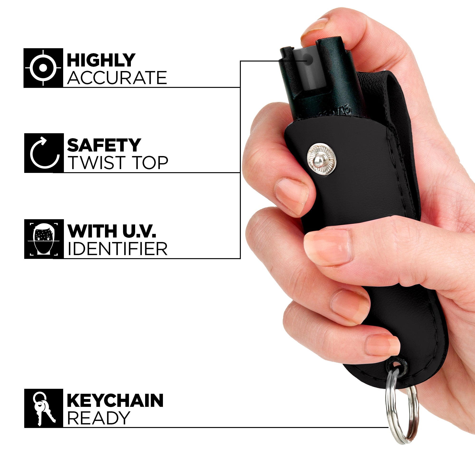 KP Soft Case Keychain Pepper Spray