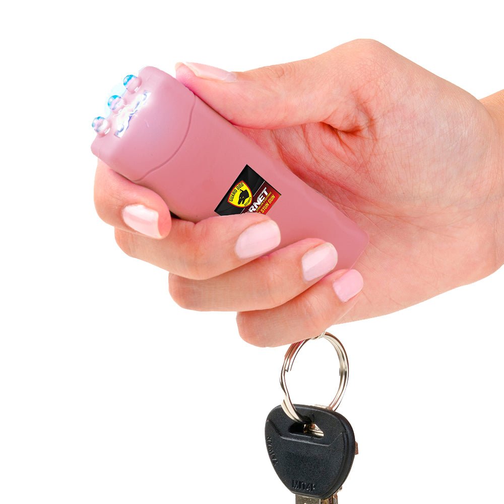 KP Stun Gun with Flashlight - 110 Lumen w/ Keychain - Hornet - Image 2