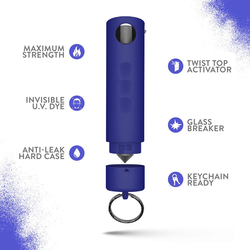 KP Glass Breaker Pepper Spray Keychain