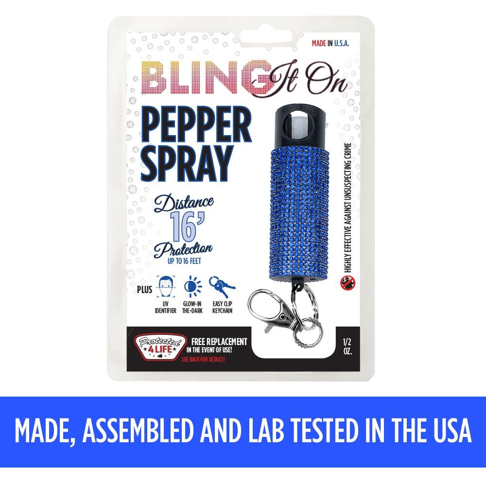 KP Rhinestone Pepper Spray 5-Pack