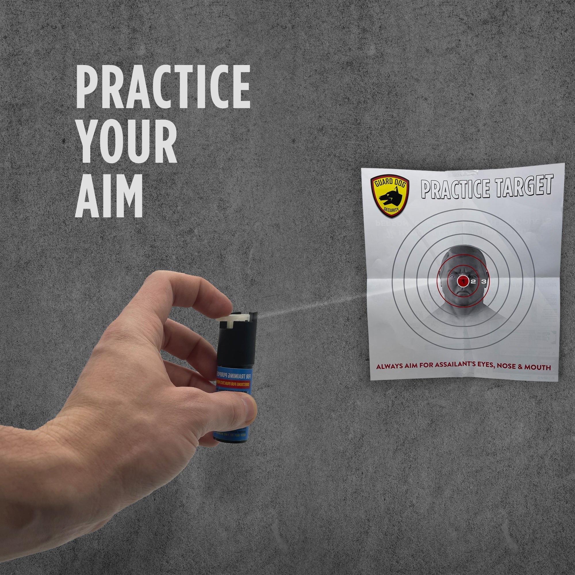 KP Pepper Spray Practice Kit