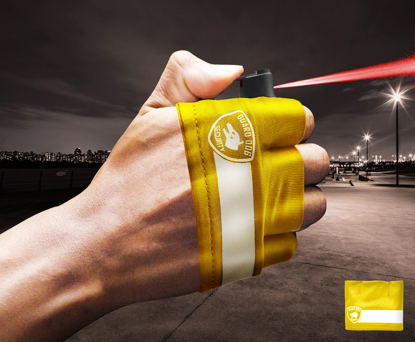 KP Reflective Hand Sleeve Pepper Spray
