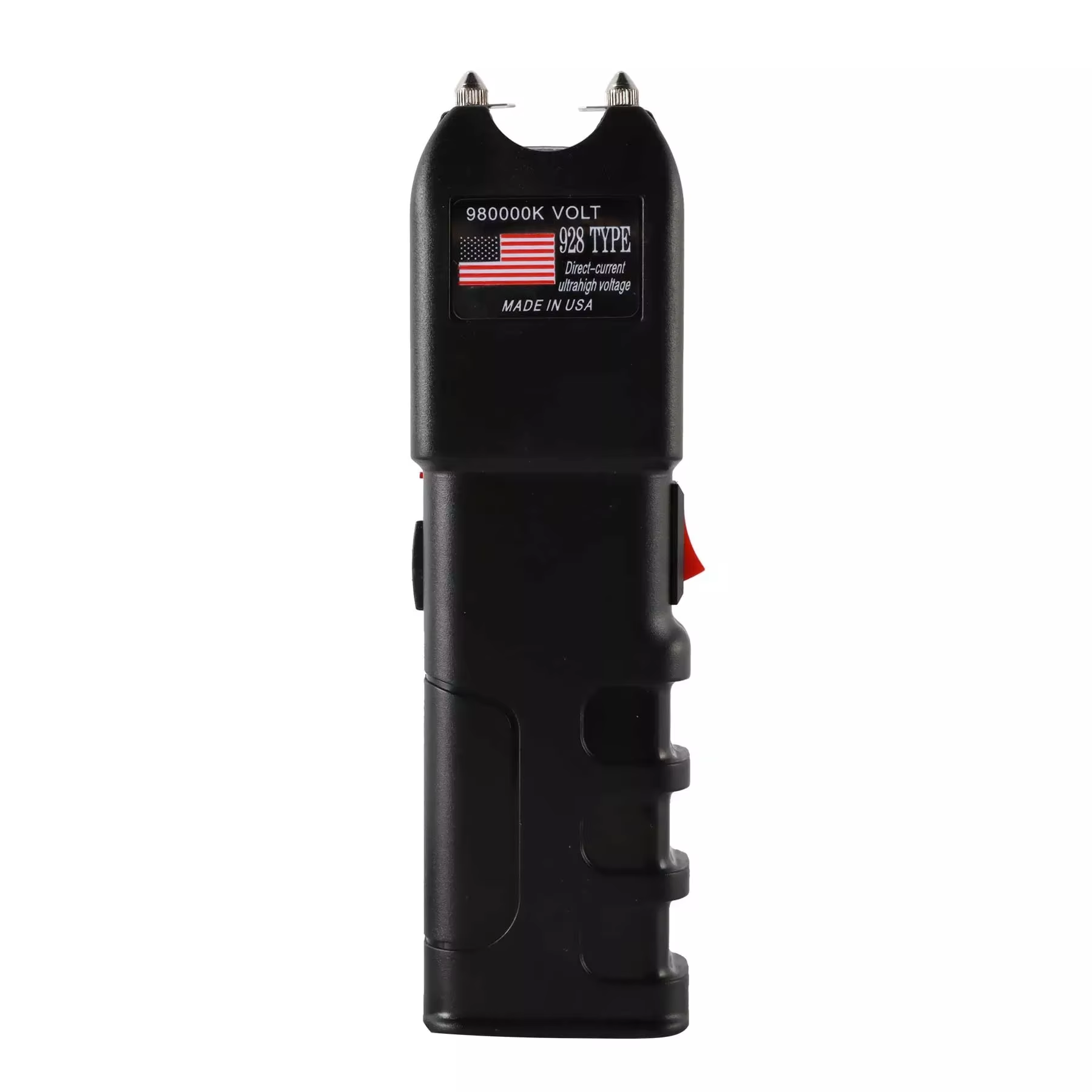 Black 9900KV Peak 928 Type Flashlight Stun Gun